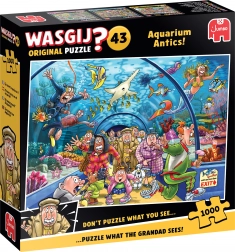 Jumbo puzzle Wasgij igre u akvariju 1000 dijelova
