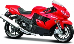 Model motocikla Kawasaki Ninja ZX-14 s postoljem 1:18