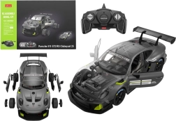 Konstrukcijski RC automobil Rastar 1:18 Porsche 911 GT2 Sivi