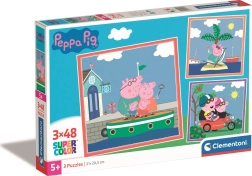 Clementoni puzzle Peppa Pig 3×48 dijelova