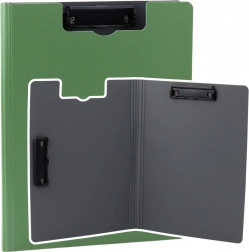 Ploča s poklopcem i dva klipa A4 zelena