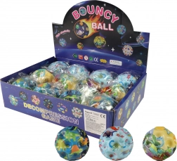 Skakajuća loptica dino 7 cm