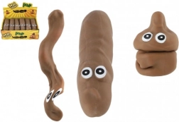 Antistres igračka kakica 14 cm elastična i oblikovana