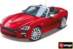 Bburago Fiat 124 Spider crvena 1:24 model