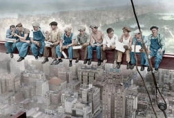 Dijamantno slikanje Doručak u New Yorku 30 × 40 cm