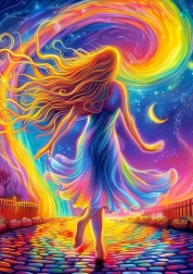 Slagalica Šarena staza 1000 dijelova