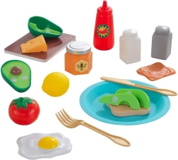 KidKraft Create & Cook: avokadni tost – drveni set za pripremu doručka