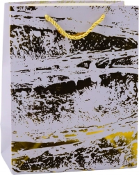 Elegantna darovna torba sa zlatnim ukrasima 23 x 18 x 10 cm