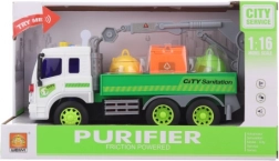 Automobil s kontejnerima na baterije sa zvukovima i svjetlima za djecu