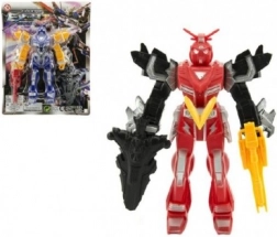 Plastična figurica robota 15 cm – akcijski borac, 4 boje