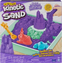 Kinetic Sand – sandbox set ljubičasti