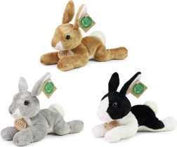 Plush Rabbit RAPPA eco-friendly 18 cm, 3 types