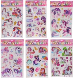 Zidna samoljepljiva dekoracija s motivom jednoroga
