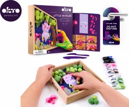 Modelarski set Mali svijet u okviru – šišmiš 21 × 21 cm