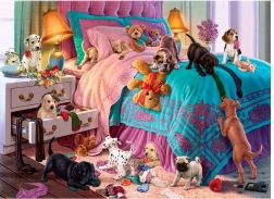 Puzzle Nestasne štenci 1000 dijelova