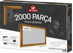 Okvir za puzzle 96x68cm zlatni