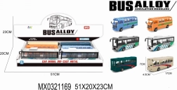 Autobus ALLTOYS za djecu od 3 godine, 51 × 23 × 20 cm