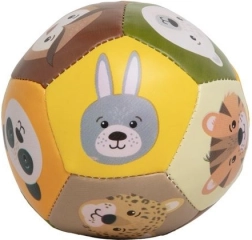 mekana loptica s divljim životinjama nature planet