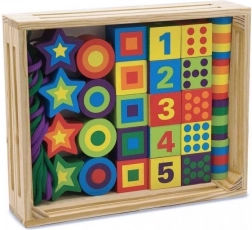 Velike perlice za nizanje za djecu