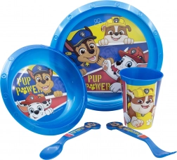 Dječji set za jelo 5u1 PAW PATROL, STOR