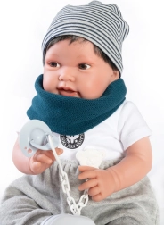 Antonio Juan Pipo Hair – realistična beba lutka 42 cm s mekim tijelom