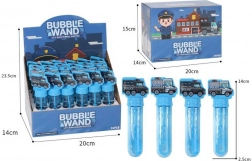 Puhalica za mjehuriće u obliku policijskog auta 14 cm