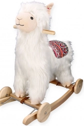 Njihajuća alpaka s kotačićima