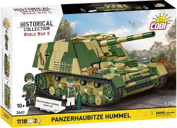 Konstruktor COBI Panzerhaubitze HUMMEL – samohodna haubica 1:28, 1118 dijelova