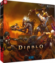 Puzzle GOOD LOOT Diablo - Herojska bitka 1000 dijelova