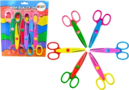 Kreativne škare Šareni dekorativni uzorci za scrapbooking 6 kom.