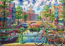 Puzzle Čarolija amsterdamskog kanala 1000 dijelova SCHMIDT