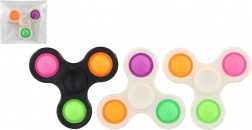 Spinner bubble pops plast 7 cm – antistres igračka 3 boje