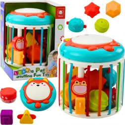 Interaktivna osjetilna kocka s lisicom, svjetlima i zvukovima