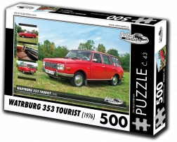 Puzzle Retro-automobili Wartburg 353 Tourist 1976 500 dijelova