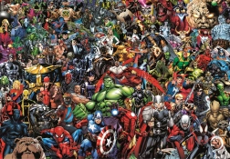 Kolekcionarske puzzle 1000 dijelova Compact Puzzle Marvel