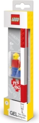 LEGO gel olovka s minifigurinom, crvena
