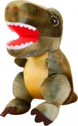 Plišana dinosaurus igračka s teksturom kože zelena 32 cm
