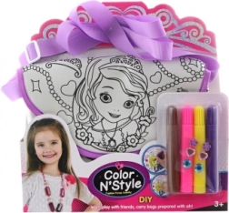 Torbica za bojanje s motivom princeze