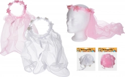 Karnevalska traka za kosu s velom