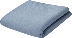 Dječja muslinska dekica NEW BABY 70 × 100 cm plava