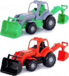 Plastični traktor bager 28 cm