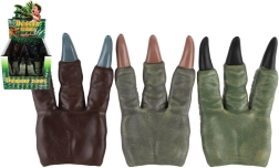 Gumene dinosaurovske kandže za ruku 15 × 23 cm – karnevalska kostimska šapa