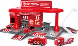 Vatrogasna postaja s 2 autićima