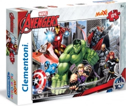 Puzzle CLEMENTONI Avengers Spremni za borbu MAXI 104 dijelova