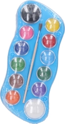 Vodene boje - set 12 boja + kist