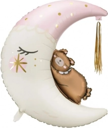 Foli balon medvjedić na mjesecu 71 × 86 cm