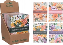 Linirani notes Cvjetići 21 × 14,5 cm, 80 stranica