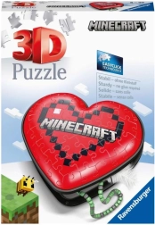 Ravensburger 3D puzzle srce Minecraft, 54 dijelova