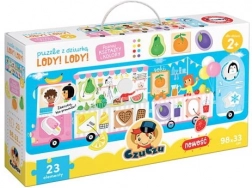 Puzzle s otvorima Sladoled! Sladoled!