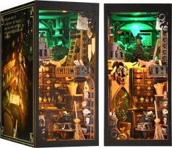 2Kids Toys 3D slagalica i držač za knjige, minijatura kućice Vještičja kuća